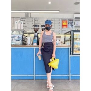 Canwear_Studio ll Ruby bodysuit ( XS-XL ใส่ได้ ) บอดี้สูทผ้าร่องเล็กเนื้อนิ่ม ยืดได้เยอะมากๆ เสื้อผ้าสไตล์มินิมอล บอดี้สูทผู้หญิง ชุดว่ายน้ำ