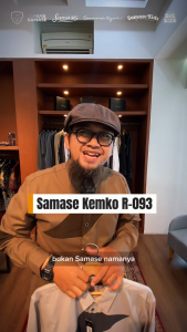 SAMASE Kemko Cordu Wajik R093 Kemeja Koko Pria Muslim Dewasa Lengan Panjang Terbaru 2025 Samase Official