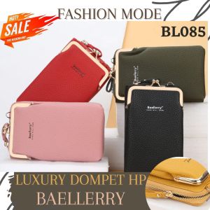 BAELLERRY - DOMPET HP WANITA LUXURY PANJANG MULTIFUNSI TAS SELEMPANG KULIT SLOT KARTU ATM BAELERRY BALLERY MODEL TERBARU 2022 KEKINIAN IMPORT GROSIR BRANDED MURAH - BL085