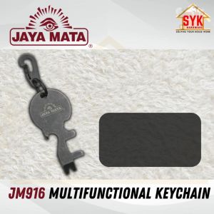 SYK Jaya Mata JM916 MCH001 Multifunctional Keychain Pocket Holder Handphone Stand Screw Opener Bottle Opener Nail Puller Souvenir