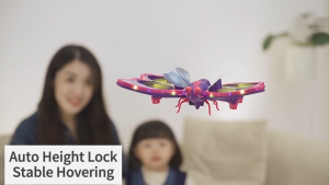 Kids Remote Control Toy Kids Drone Flying Butterfly Toy Remote Control Quad Copter RC Helicopter Drone for Kids