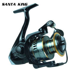 Professional Spinning Reel Ultra Light 1000~7000 5.2:1 Gear Ratio CNC Metal Spool Spinning Fishing Reel For Freshwater Saltwater