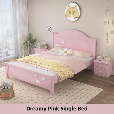 Childrens Bed For Boys and Girls With Princess Style 1.5m