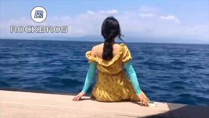 ROCKBROS ice cloth breathable and UV resistant running sleeves fitness basketball elbow protectors sports bicycles outdoor arm warmers