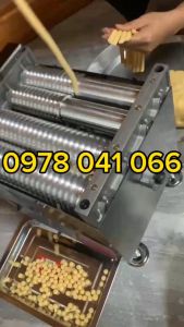 Máy vo viên trân châu tinh bột nghệ. Khuôn làm viên hoàn mềm sz 8mm