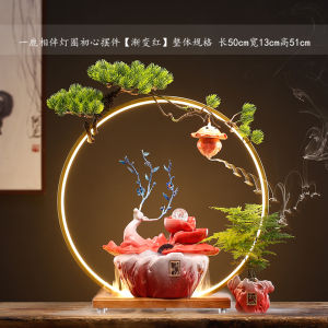 Bring In Wealth and Treasure Circulation Water Fountain Humidifier Decoration Creative Home Living Room Desktop Office Opening-up Housewarming Gifts