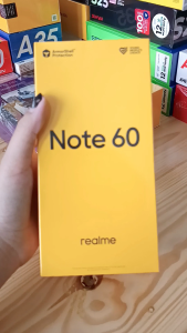 Realme Note 60 6/128GB IP64 Tahan Debu dan Percikan Air Garansi Resmi