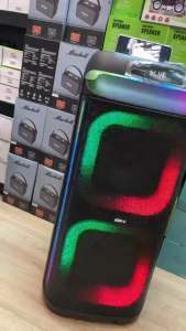 ลำโพงบลูทูธ ดอก8นิ้ว*2 รุ่น GD-2892 แถมไมค์ลอย2ตัว เสียบไมค์-เครื่องดนตรีได้ ปรับ DELAY/ECHO/BASS/TREBLE ได้ เบสแน่น เสียงดี