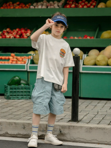 Boys Printed T Shirt Summer Fashion