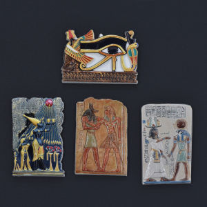 GUANGMANZHI | Retro Creative Pyramid Fridge Magnet
