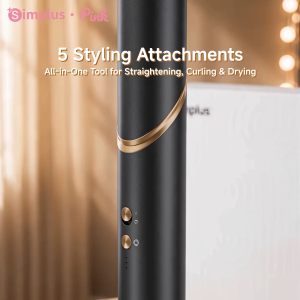 【Low Price】Simplus 5 In 1 Hair Dryer Brush Multifunctional Styler丨Hair Curler Straightener丨Foldable Design丨300 Million Negative Ions RFSH003