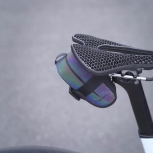 West Biking | WEST BIKING Túi Đựng Yên Xe Đạp Phản Quang Mini 04L Túi Đựng Đồ Đạp Xe Di Động Túi Đựng Dụng Cụ Nhẹ Cho Xe Đạp Đường Trường MTB Màu Xám Bạc