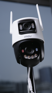 IMOU Cruiser Dual 2 6MP Dual Lens Outdoor P&T Camera CCTV Security Cameras Red-Blue Warning Wi-Fi