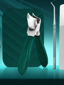 Senior s Nail Clipper Tool Deep Groove Angle Mouth Anti-Splash Sharp Nose Large Opening Foot Nail Clipper Household Personal Care