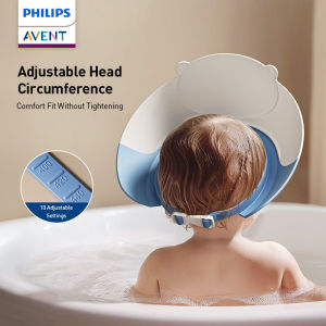 Avent | Avent Baby Shower Cap Waterproof Shampoo Cap For Children Adjustable Shower Bath Protection Cap Suitable For 6 Months Above