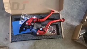 BDJ Motorcycle For Honda Click 125 150 160 Brake Clutch Lever Guard Grip Accessories Modified Adjustable Cnc Set