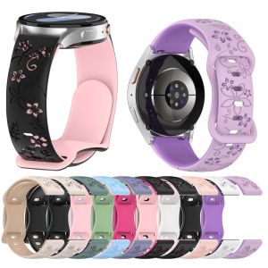 20mm Silicone Strap For Garmin Vivoactive 5/3/Luxe/Sport Venu/Venu 2Plus/Sq/Sq Music Approach S40/S12 Forerunner 55/645/245 Band