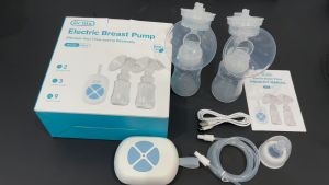 Dr.isla Electric Breast Pump 3 Modes 9 levels With Feeding Bottle Painless 150ml 22mm EB55