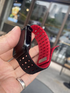 Carke Full Magnetic 26mm Widened for Apple Watch IWatch Strap S987 Breathable Silicone Ultra Summer