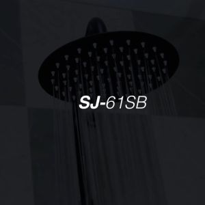 VONE Shower Set Kamar Mandi Kran Panas Dingin Shower Tiang Komplit Chrome Stainless Black