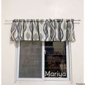 SYLVIA  Modern GRAY Elegant Curtain Matchy Curtain Window Door Curtain