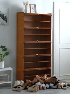 Bamboo Shoes Cabinet: A Stylish & Efficient Shoe Storage Solution