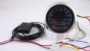 RYSJM | 85mm Digital GPS Speedometer Gauge 0-200KM/H 0-120kmh Speed Meter Tacho 8000RPM Tachometer For Car Truck Marine Boat ATV 9-32V