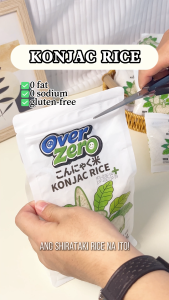 【BUY 1 TAKE 1】Over Zero Shirataki Konjac Rice Shirataki Dried Rice Keto RiceLow Carb Low Calorie Easy to Carry Guilt-Free Rice Substitute Keto Friendly