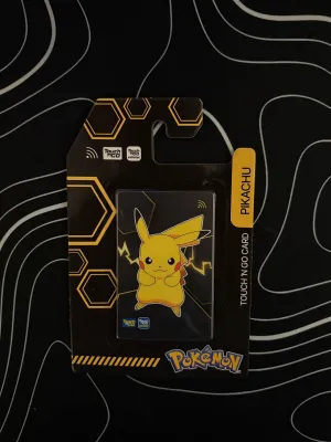 Touch n Go card Pikachu LED Limited Edition sugar