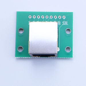 YanXi 1/2PCS RJ45 Adapter Board To XH2.54 Modular Ethernet Connector Adapter Network Interface + Breakout Board + Pin Header