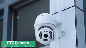 CCTV Camera Connect Cellphone V380 Pro Outdoor Wireless Wifi 360° Rotate IP66 Waterproof Full Color Night Vision Two-way Audio Human Detection IP Security Cameras