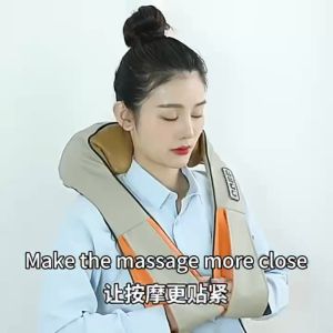 Deep Kneading Neck Shoulder Leg Arm Body Foot Massager Spa Relieve Pain Shiatsu Heat Massage Belt