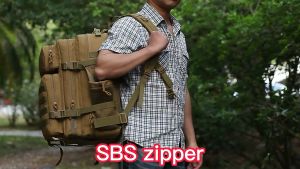 RAGON Asiaon A-181 Tactical Backpack 50L Capacity Outdoor Bag 900D Nylon with Water Bottle Holder