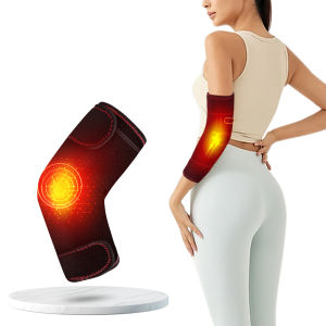 Heated Elbow Massager 3 Heating Massage Modes Fits Elbow Forearm Sole Abdomen Relieves Tendinitis Tennis Elbow Muscle Soreness