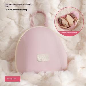 Travel Underwear Storage Bag Made of Polyester Fiber with a Handheld Design Can Store Bras Socks and Underwear