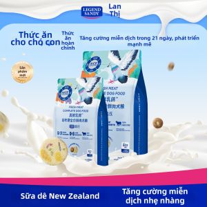 LEGENDSANDY | Thức Ăn Chó Con Từ Thịt Tươi cho chó nhỏ và vừa