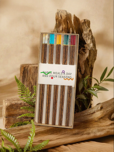 MODERN SWEETHOME | Antimicrobial Anti-mold Personal Wooden Chopsticks