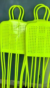 หุ่นกำแพง ฟุตบอล Victory ปักพื้น พร้อมฐานเหล็ก