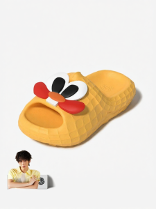 chikoku | Peanut Cute Cartoon Summer Thick Sole Non-slip Slippers