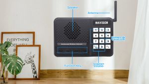 <1-3 Days Delivery>Daytech Home Office Intercom 27 Channels Long Range for Home Office Hospital Hotel 2 Pack CI02