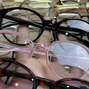 2003-KACAMATA MODEL OVAL FASHION KACAMATA PRIA & WANITA BAHAN LENTUR NYAMAN DIUNAKAN