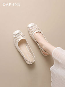 Daphne | Peasant Weave Comfy Thick Heel Womens Sandals