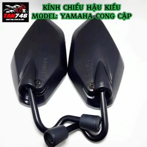 Gương Kính chiếu hậu YA CONG cá tính Chân trái phải đều là ren thuận 10ly Có thể mua lẻ cập hoặc mua combo theo dòng xe