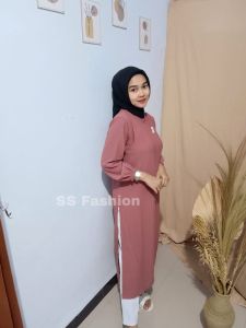 Long tunik knit hornet