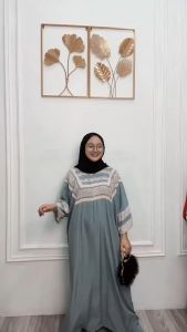 [UNGGULAN] IRISH KAFTAN ABAYA HOMEDRESS BAJU MUSLIMAH SIMPLE MEWAH ELEGAN LD 170 BAJU PENGAJIAN