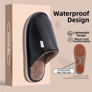 MIDANGDANG | Waterproof Non-slip Warm Quiet Cotton Slippers