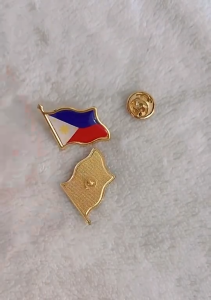5Pcs Philippine Flag Brooch Pin Crystal Dropping Metal Enamel Badge Collar Pin Men Women BROOCH-PH