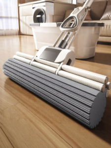 No-Handwash Required Mop Head Water Absorbent