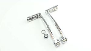 JNYD Motorcycle Toe Shift Heel Levers Shifter Peg Brake Arm Pedal Kits Aluminum For Harley Touring Road Street Glide