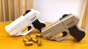 COP357 ปืนพก ล่าสุด พืนพกรุ่น และพืนกระสุนยาง สีรอบครั้ง ถ่ายภาพต่อเนื่อง ปลอกกระสุนจะบินออกมา W0218